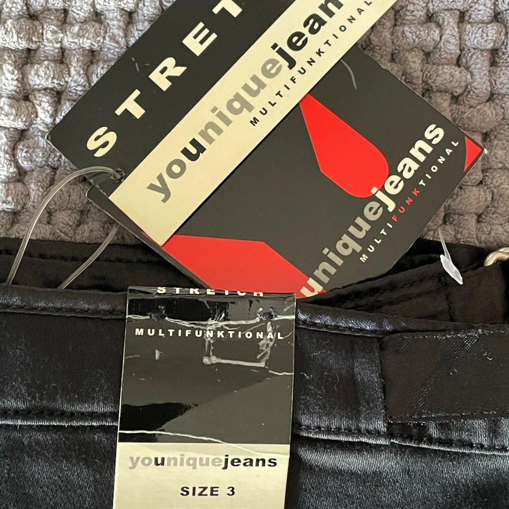 Younique Multifunktional Brand/Style Cargo Silver Zipper Pants - Picture 2 of 10